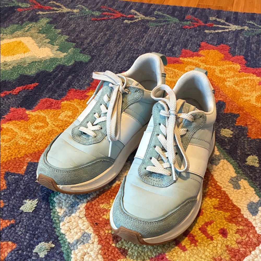 Fitflop Light Blue f-Mode Sneakers 7